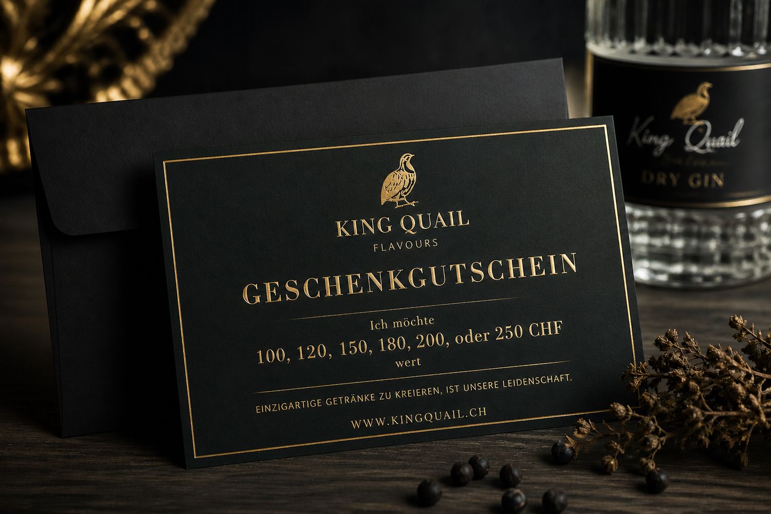 Geschenkgutschein Gin Basel – das perfekte Geschenk für Geniesser