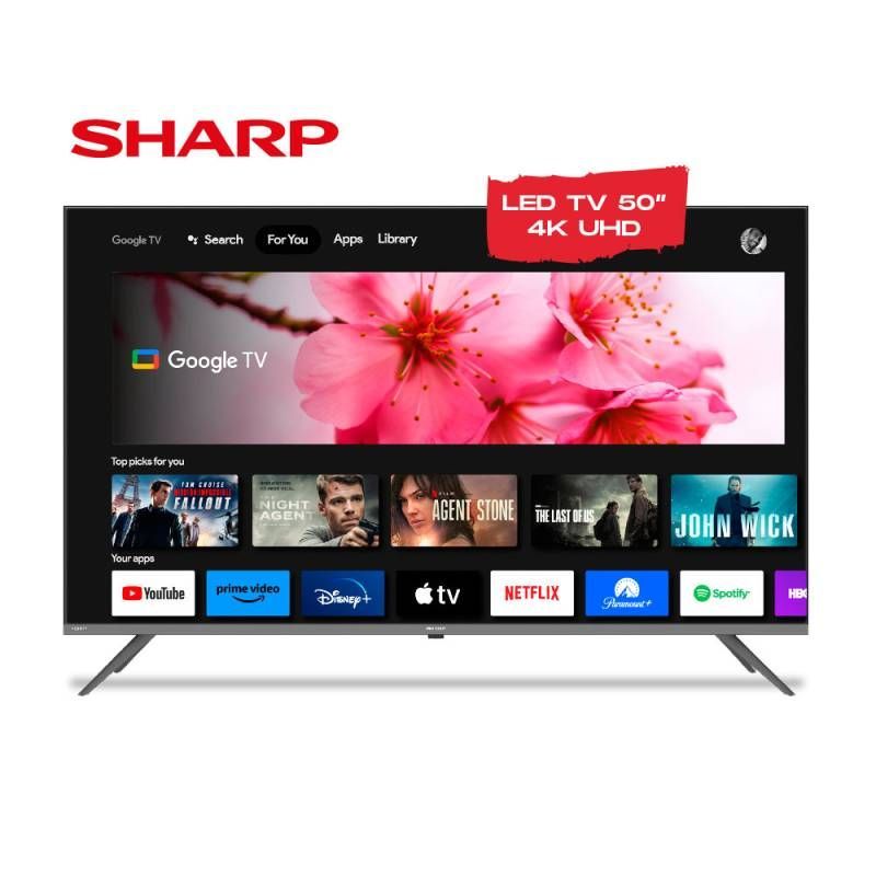 SMART TV 50´´ SHARP UHD GOOGLE TV 4T-C50FL6L SMART TV 50´´ SHARP UHD GOOGLE TV 4T-C50FL6L