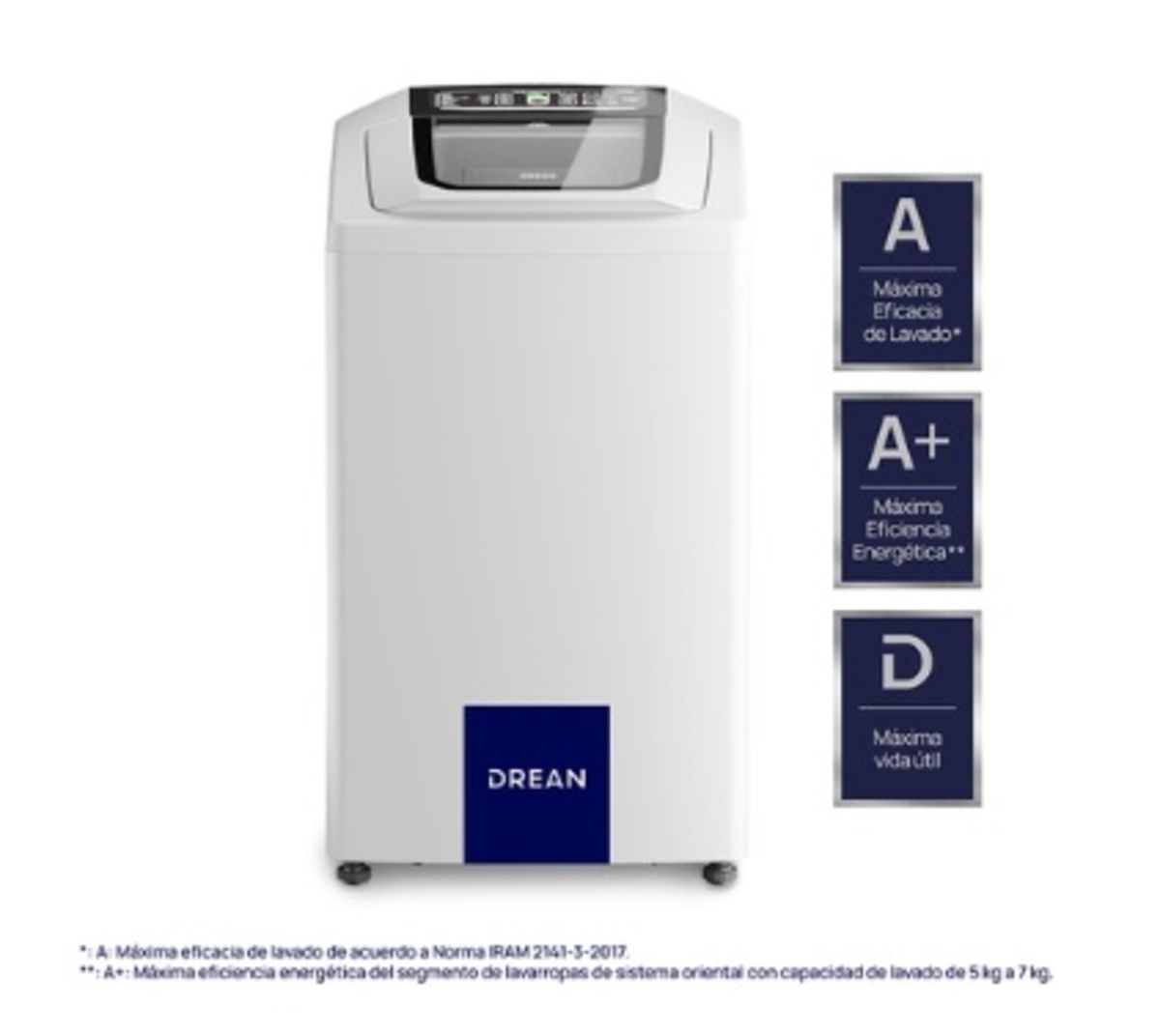 LAVARROPAS DREAN CONCEPT NEO FUZZY 6.8 BLANCO