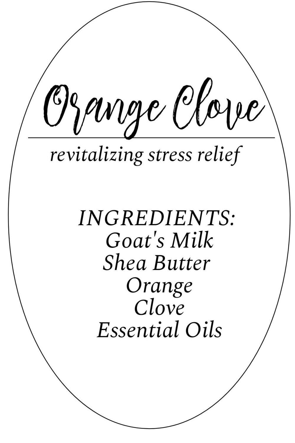 Orange Clove Soap