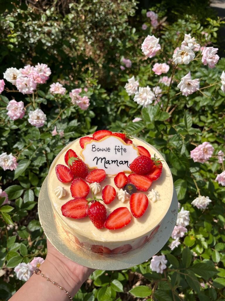Fraisier 8-10 personnes