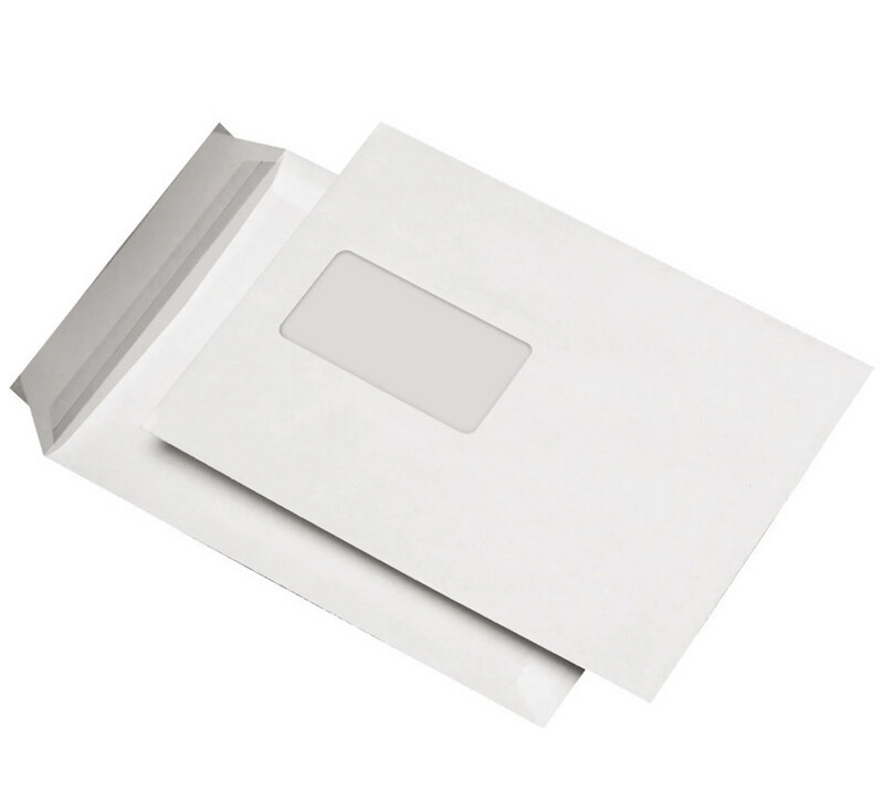500 Versandtaschen C5 162x229 mm HK mit Fenster