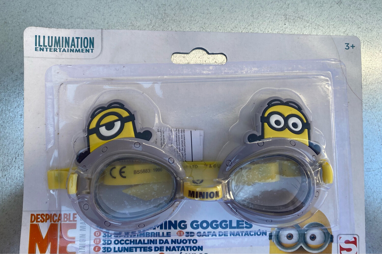 Kinder Schwimmbrille -Minions Despicable Me