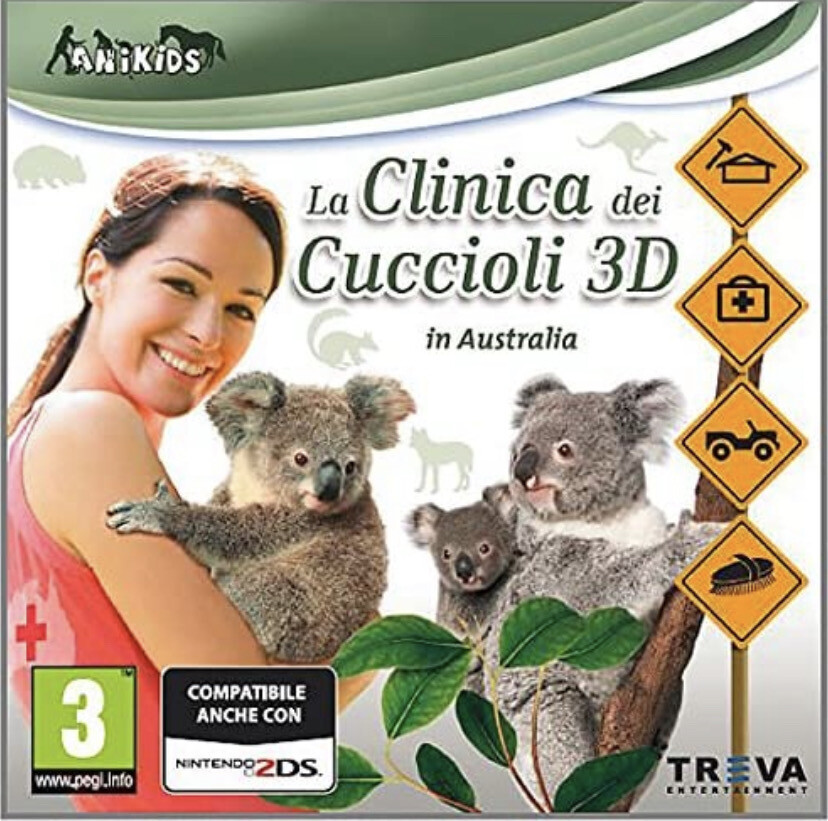 LA Clinica dei Cuccioli 3D, Nintendo DS Spiel, spanisch