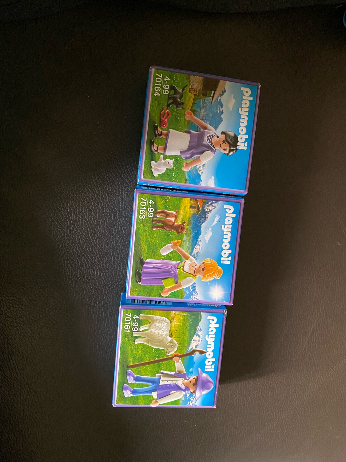 3 x Playmobil Figur, Milka Sonderedition