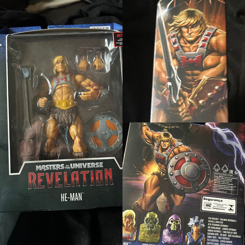 Mattel; Masters of the universe Revelation - He-Man