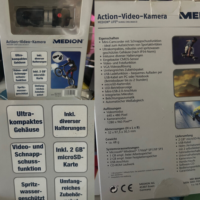 MEDION Action-Video-Kamera (S49002)