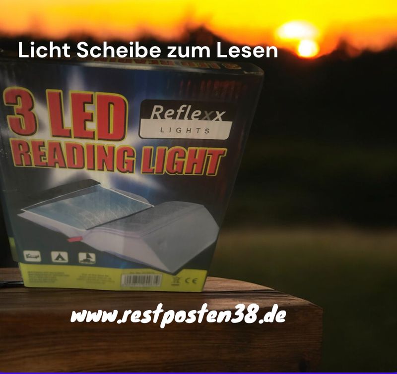 3 LED Leselicht