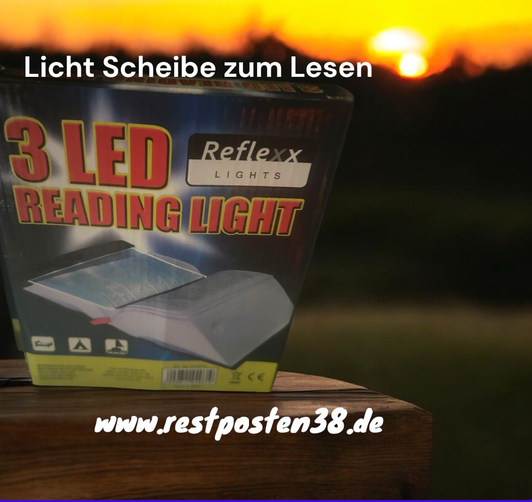 3 LED Leselicht
