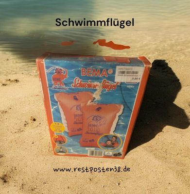Schwimmflügel -Echt Zertifiziert und Gs geprüft, orange