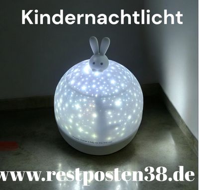 Kinder Sternenhimmel Nachtlicht &#39;Hasi&#39;, Akku betrieben