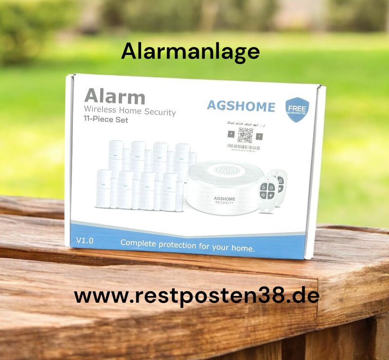 Smart Alarmanlage mit 2 Fernsteuerungen
