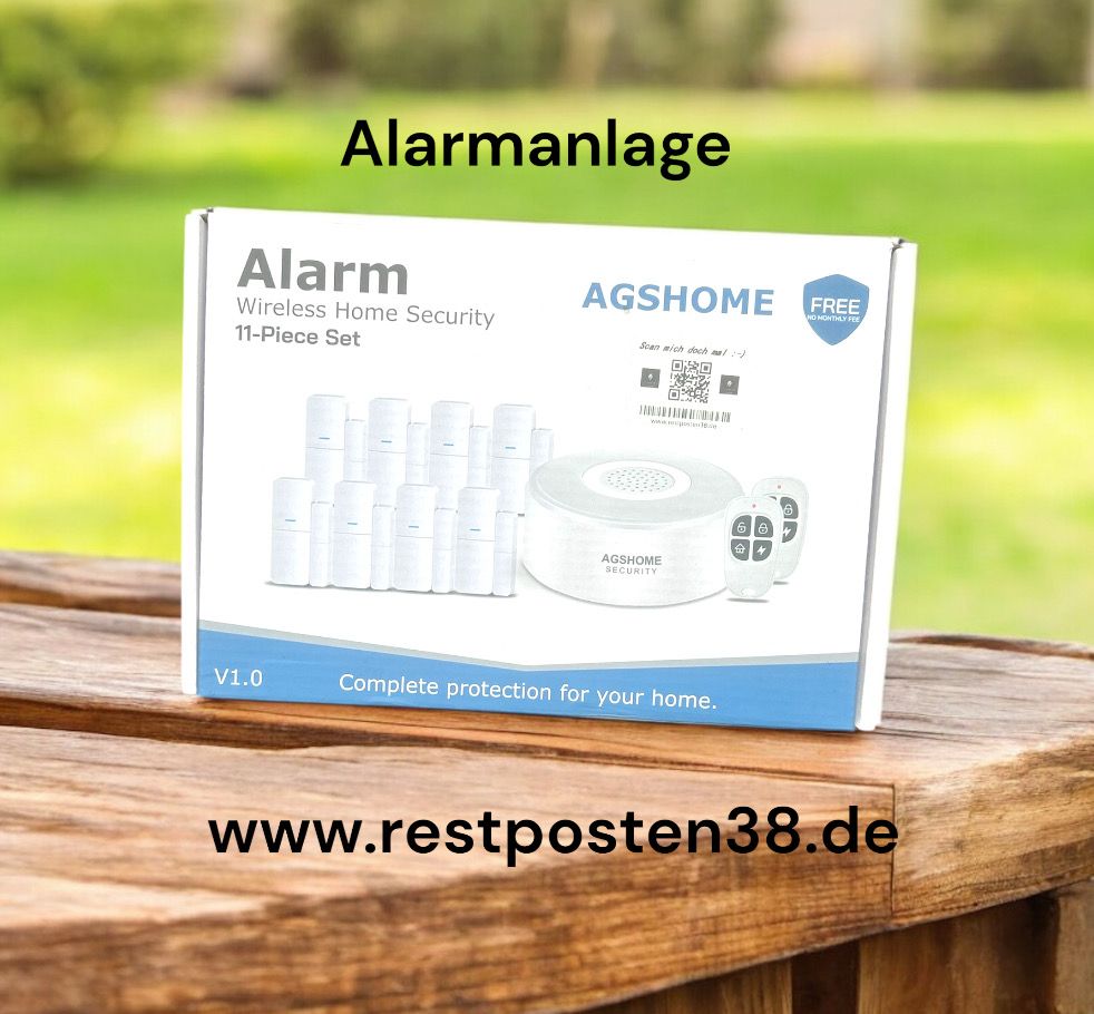 Smart Alarmanlage mit 2 Fernsteuerungen