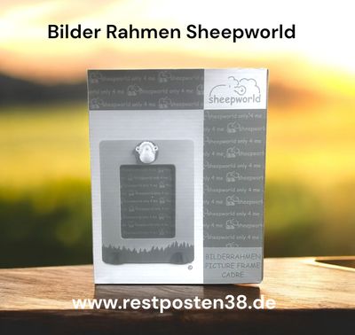 Sheepworld Bilderrahmen, grau