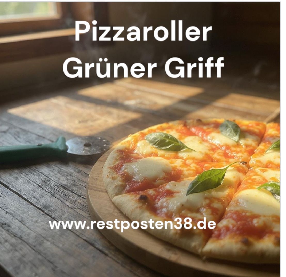 Pizzaroller/ Pizzaschneider, grün