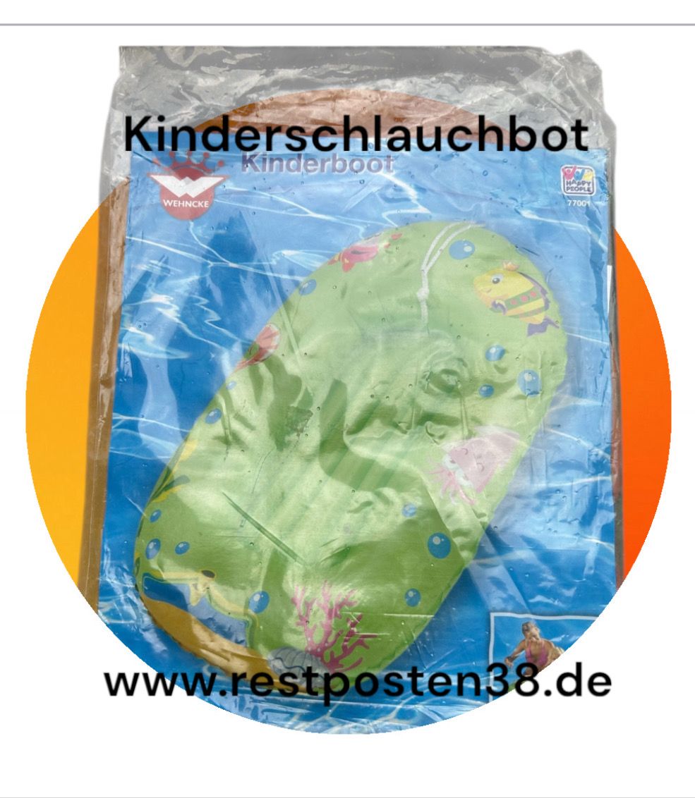 Kinder Schlauchboot, grün