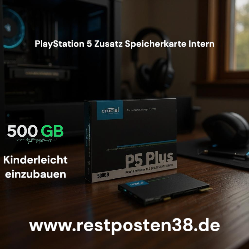 SSD Karte Playstation 5 kompatibel 500gb