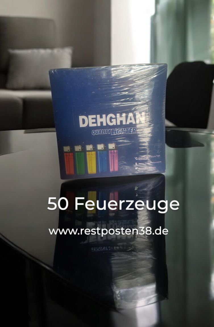 50 Feuerzeuge