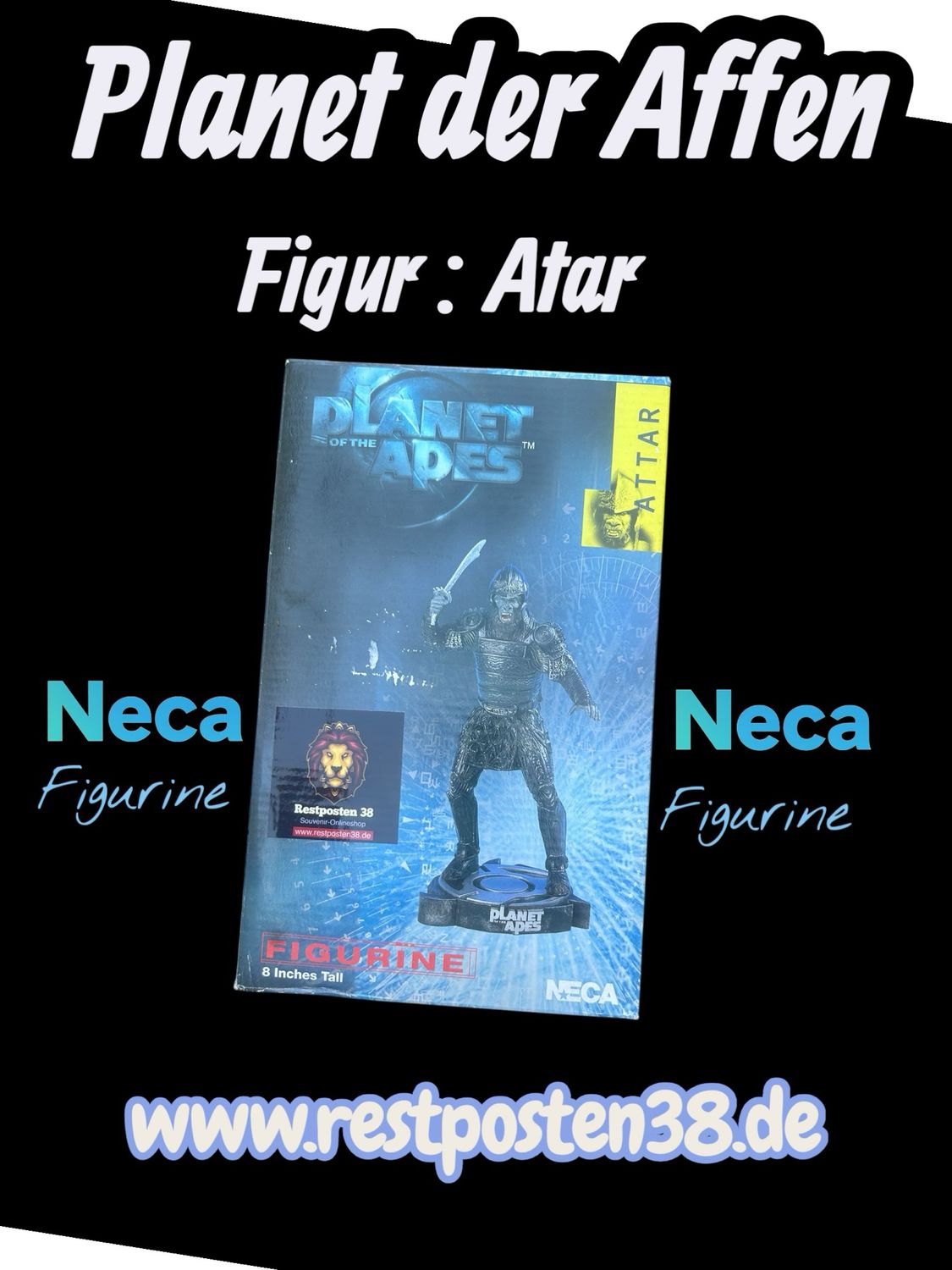 Planet der Affen - Attar 20cm Statue