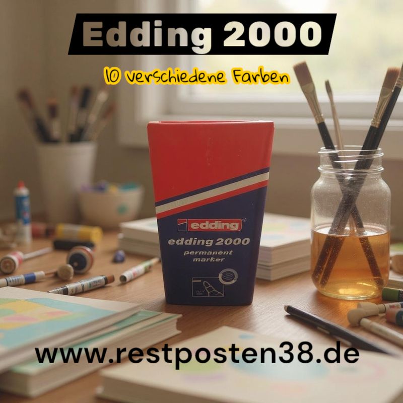 Edding 2000, 10-er. Pack sortiert