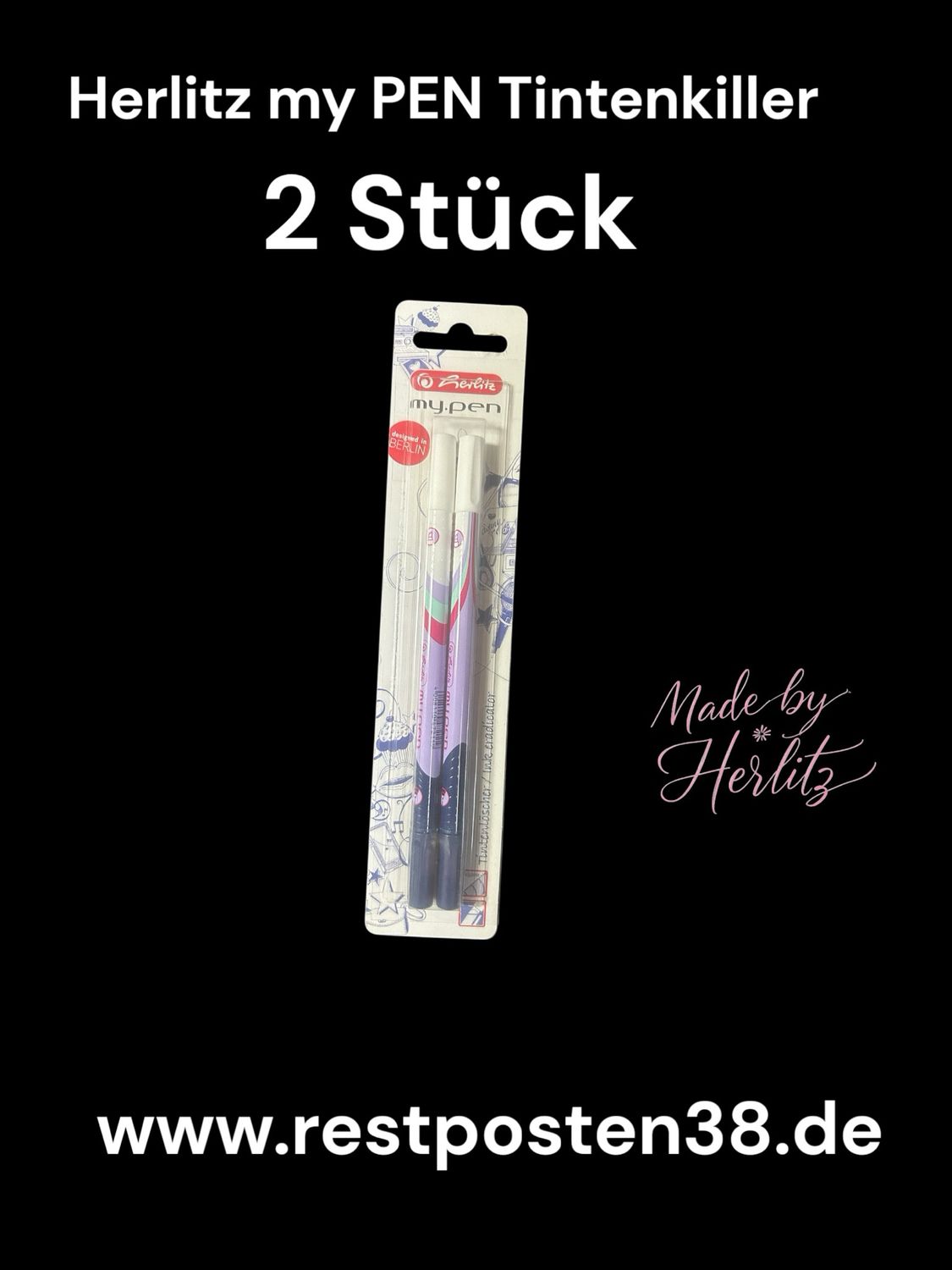 Herlitz my pen Tintenkiller 2 Stück