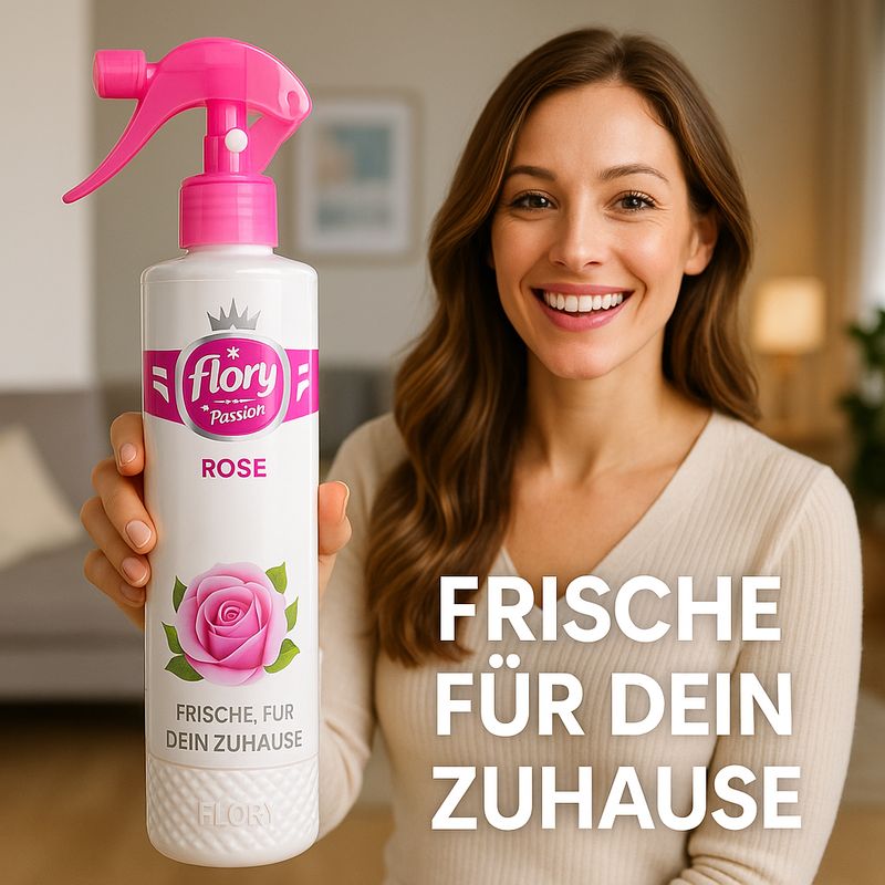 Flory Haus- und Autoduft &quot;Rose&quot; 425ml