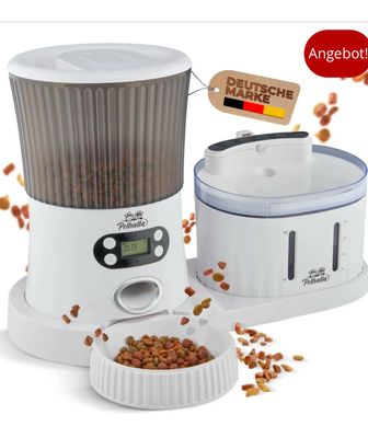 Automatischer Futter- und Wasserspender Pethalla — Zuverlässig, praktisch, made in Germany