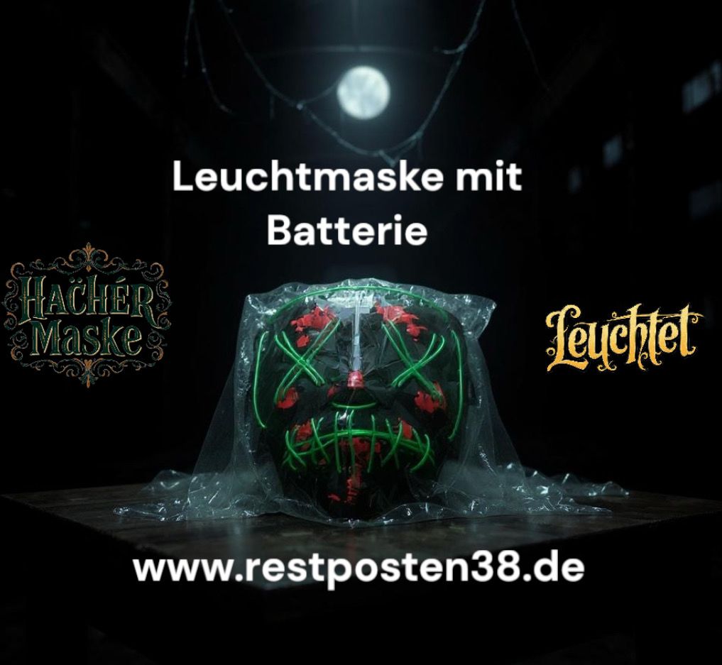 Leucht Maske Haloween