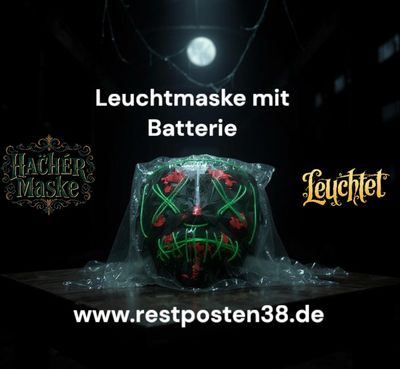 Leucht Maske Haloween
