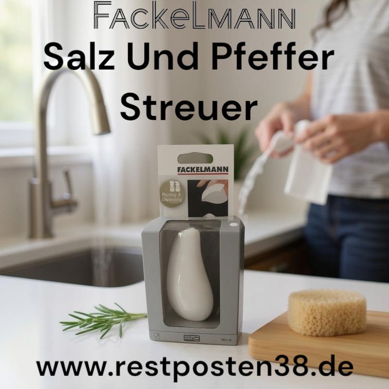 Fackelmann Salz und Pfeffer Streuer