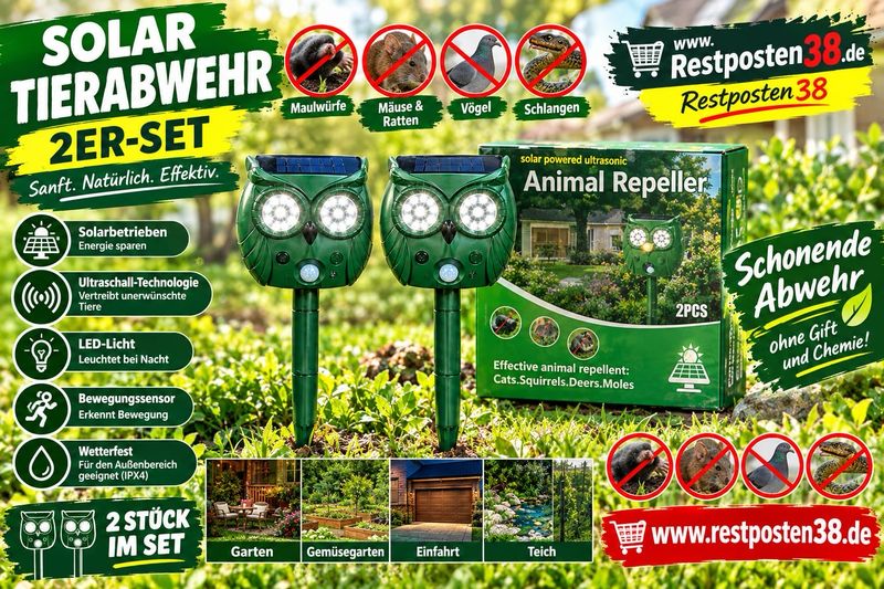Garten Gadget Solar 2er Set