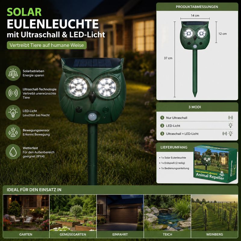 Garten Gadget Solar 2er Set