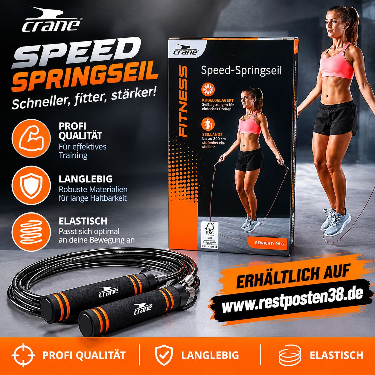 Crane Speed-Springseil