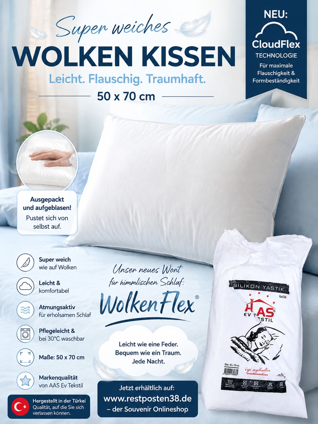 Wolken Kissen
