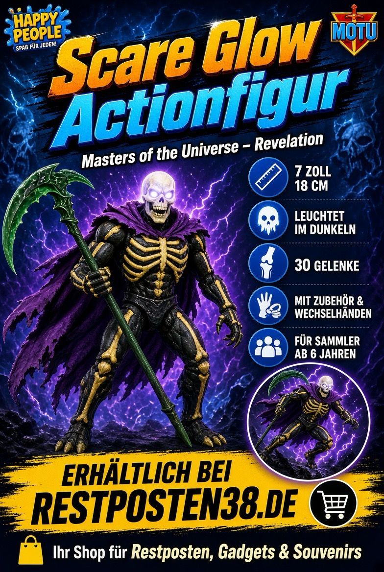 Mattel; Masters Of the universe - Revelation, Scare Glow