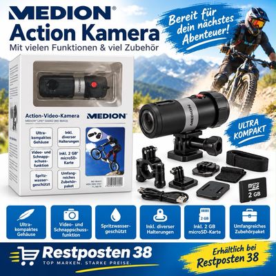 MEDION Action-Video-Kamera (S49002)