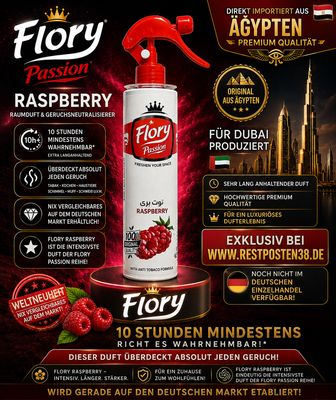Flory Haus- und Autoduft "Raspberry" 425ml