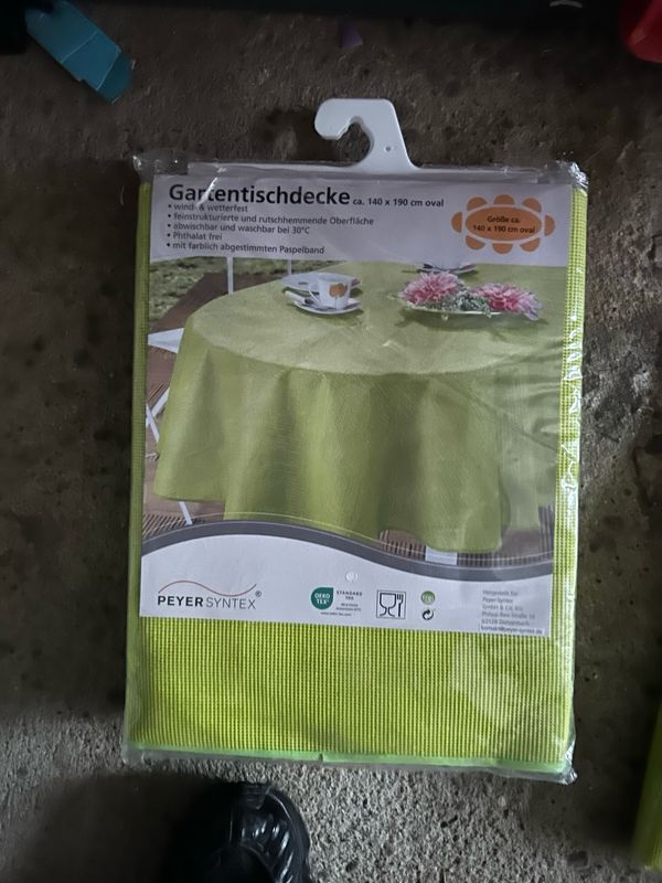 Gartentischdecke