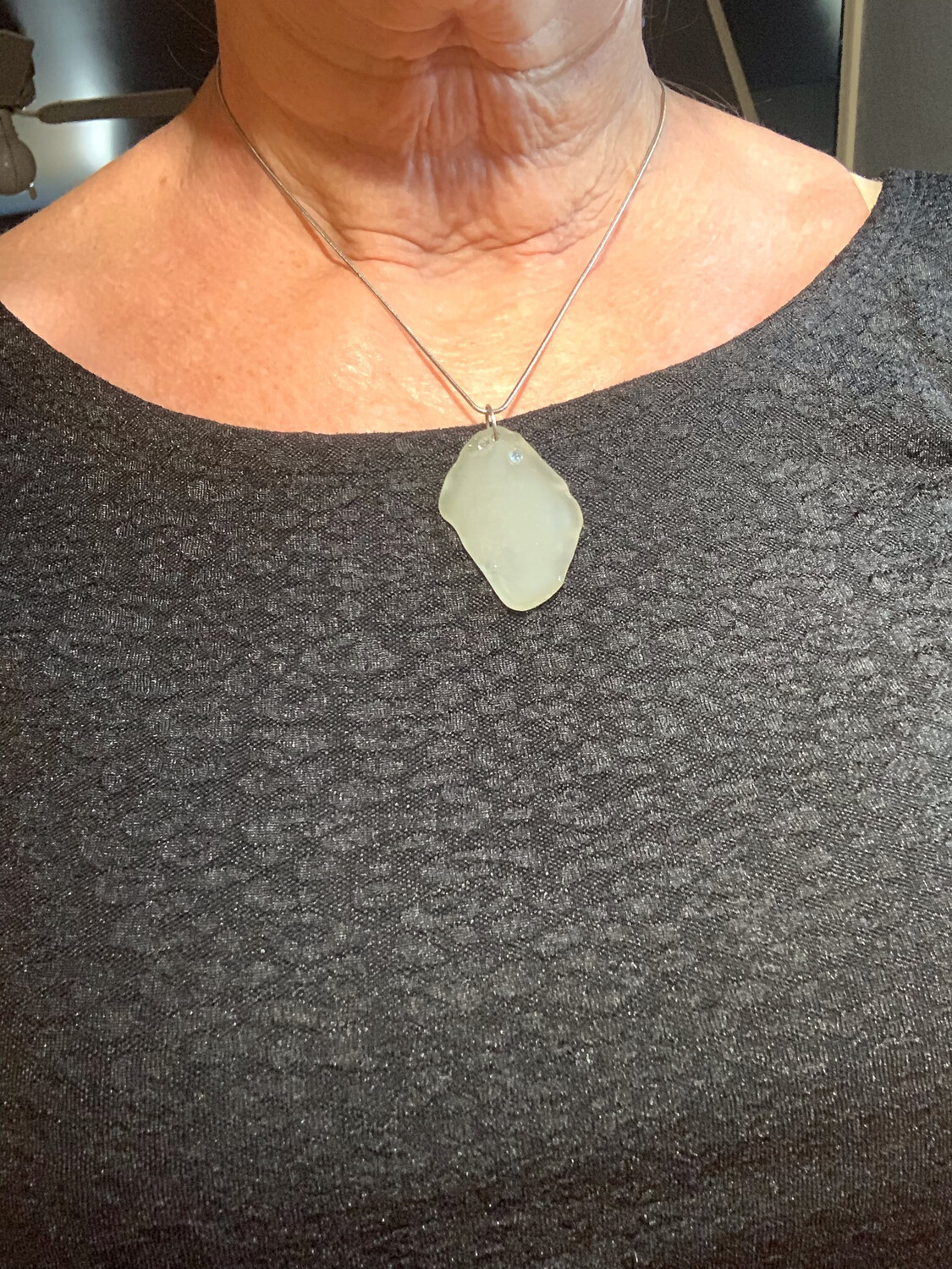 Single Sea Glass Pendant