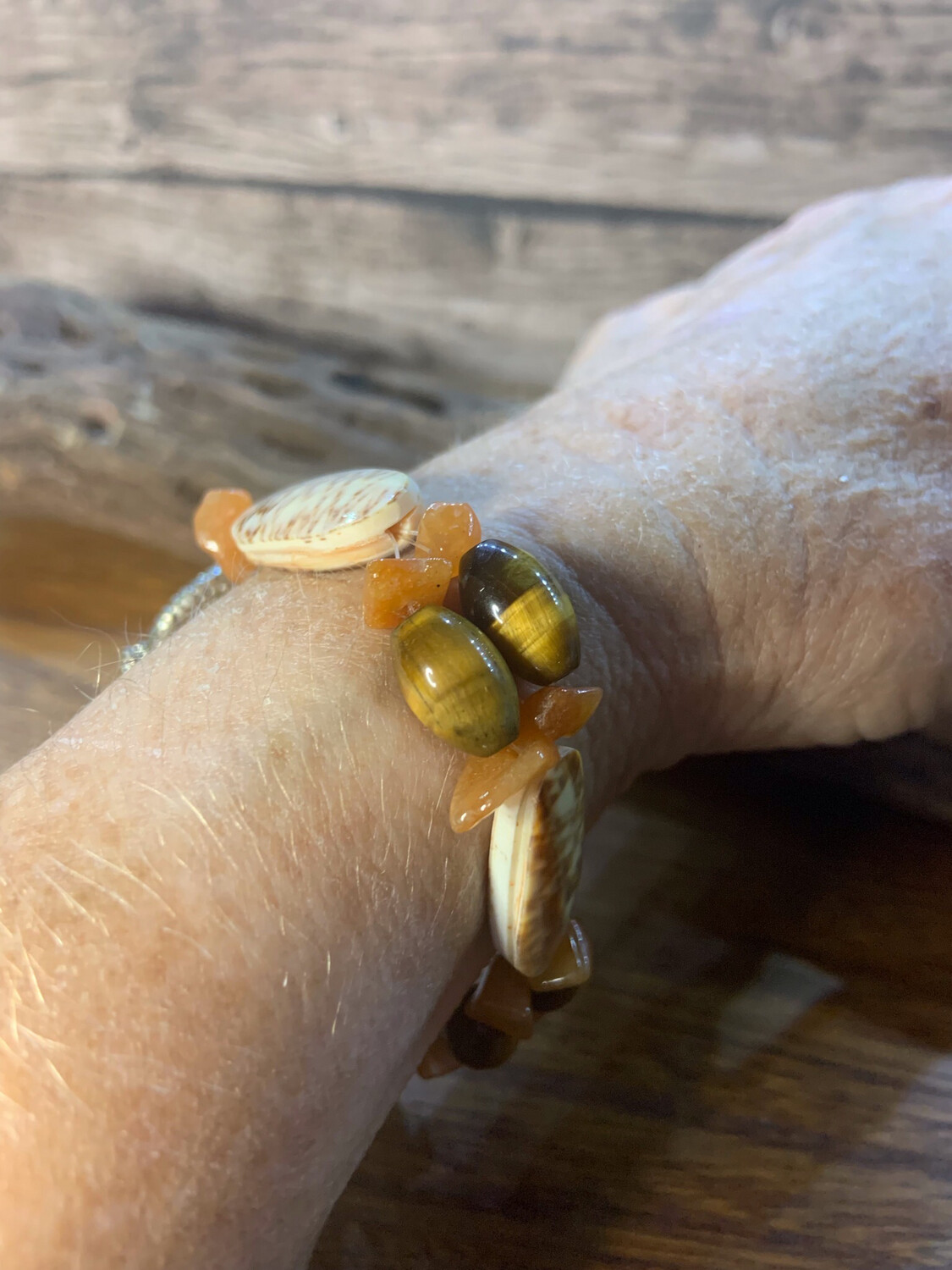 Tiger Eye Bead Bracelet