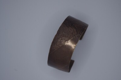 Tidebound Cuff: Textured Copper or Brass Cuff