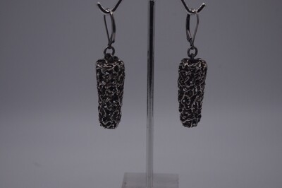 Silver Lace Earrings