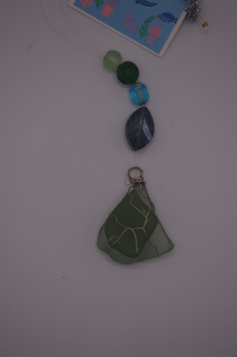 Seaglass Mirror Charms