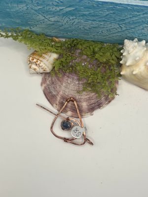 Copper Spark Hair Clips