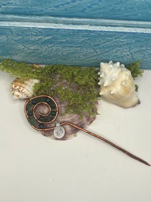 Ocean Serenity Hair Pin