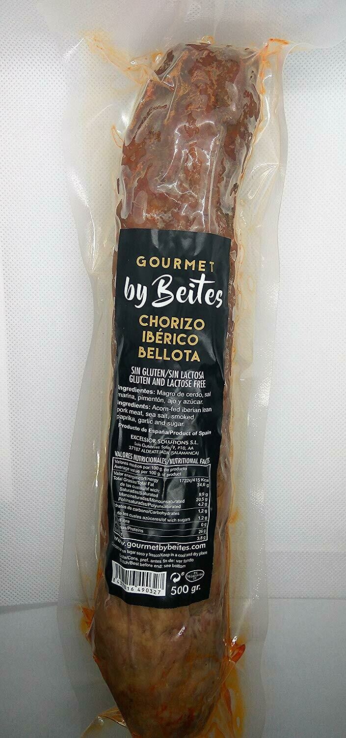 Chorizo Ibérico de Bellota 600g aprox - Gourmet by Beites