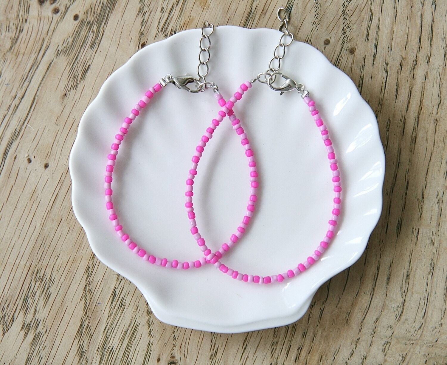 roze armband