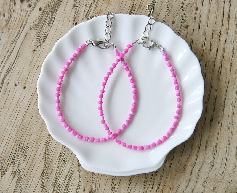 roze armband