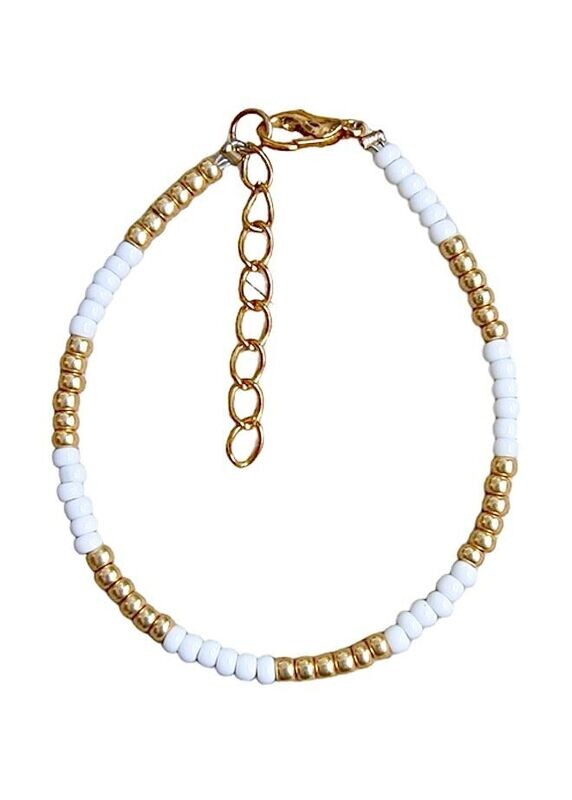 goud-witte armband