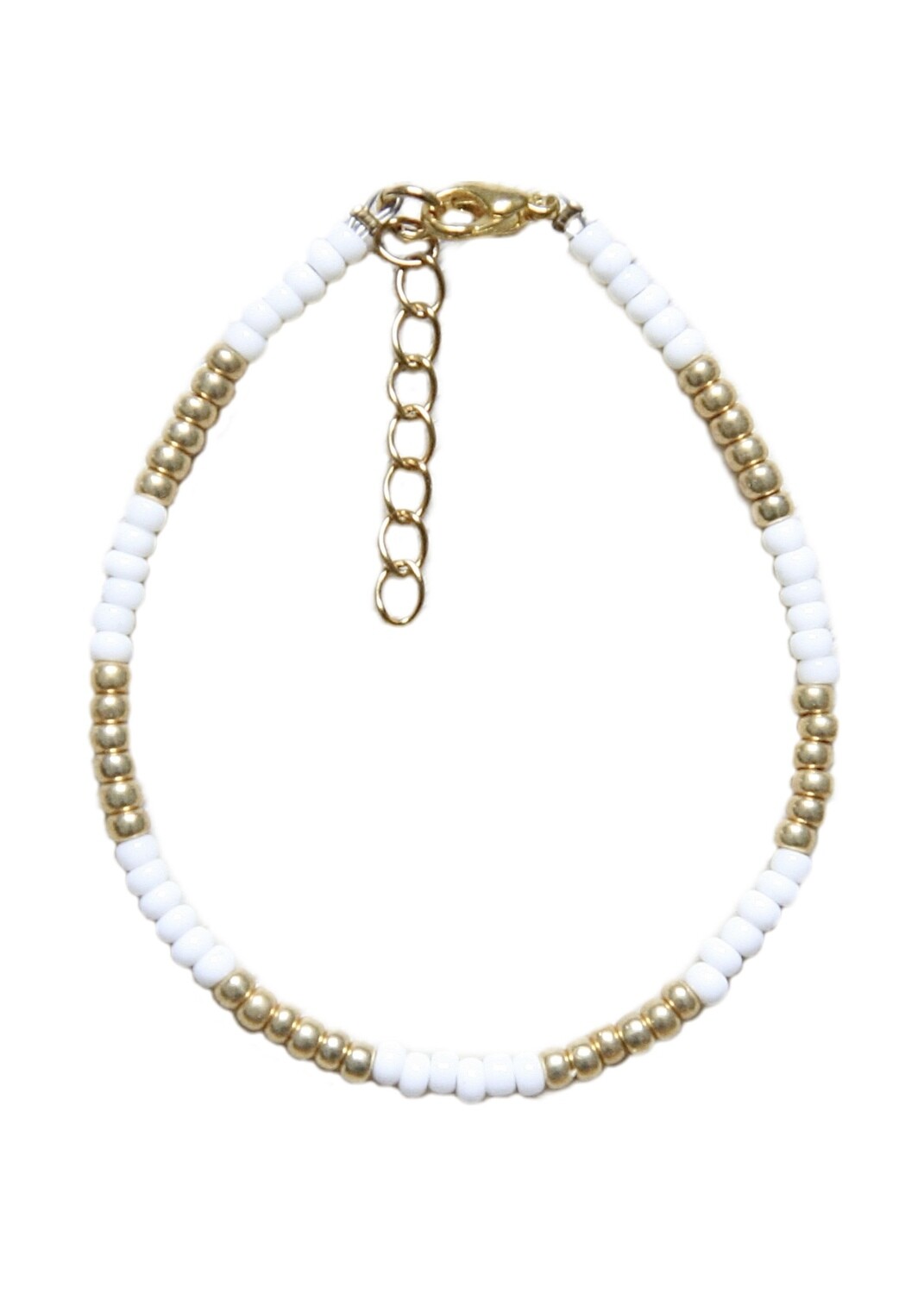 goud-witte armband
